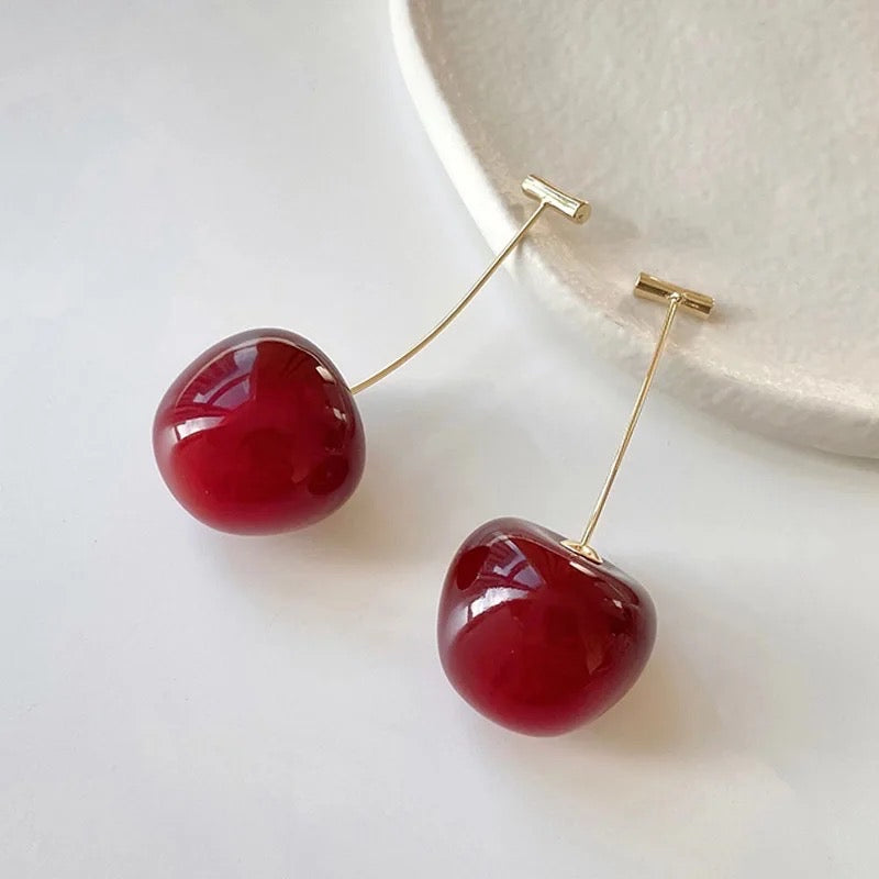 Cherry π Earrings