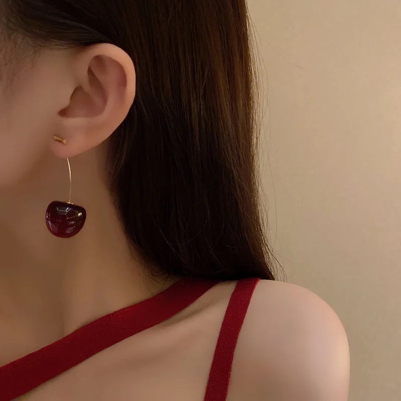 Cherry π Earrings