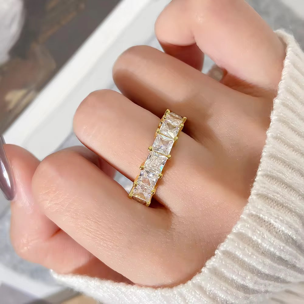 Gem Grace Baguette Ring