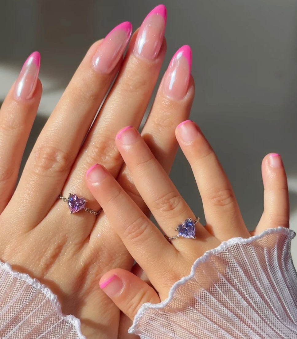 Perfect Bestie Matching Adjustable Chain Heart Ring