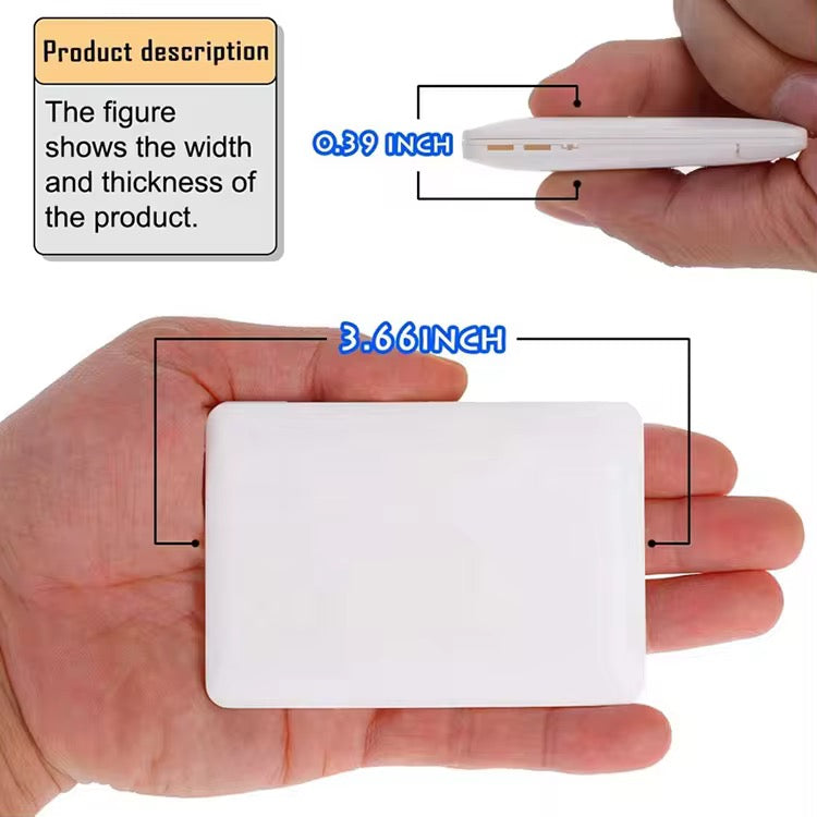 The Mini Compact Grey MacBook Mirror