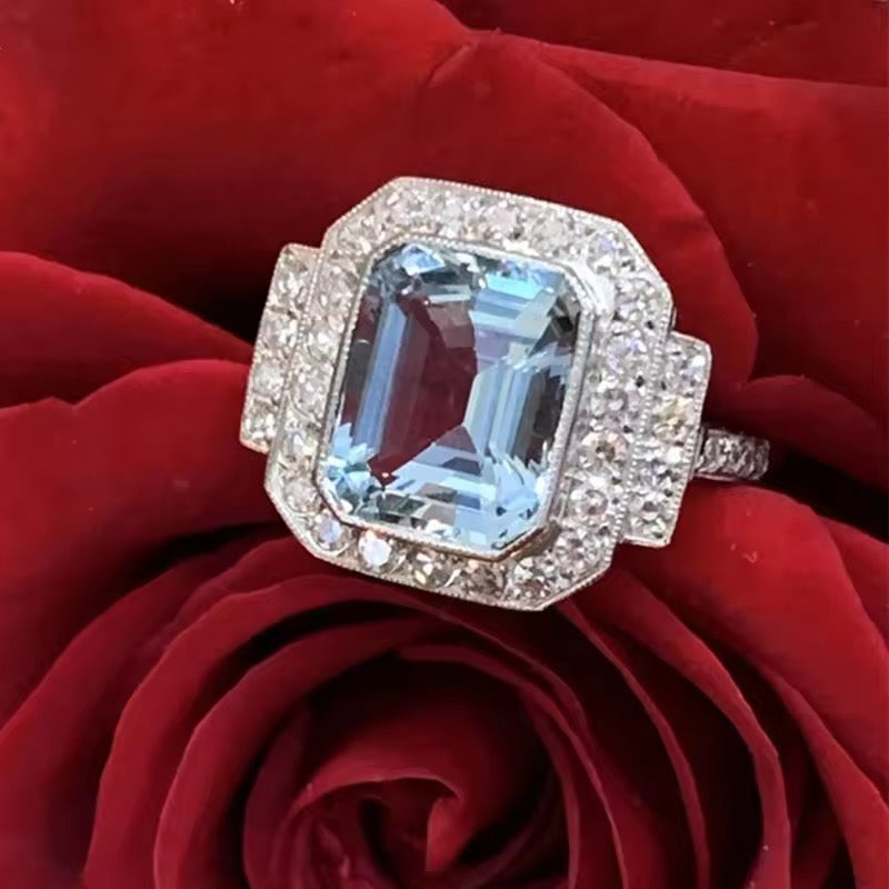 White Aqua Ring