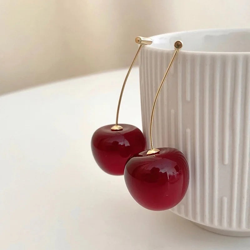 Cherry π Earrings