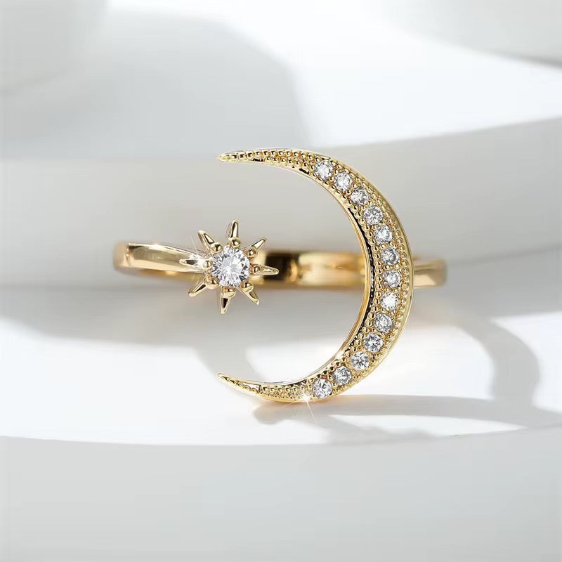 Premium Moonstar Ring