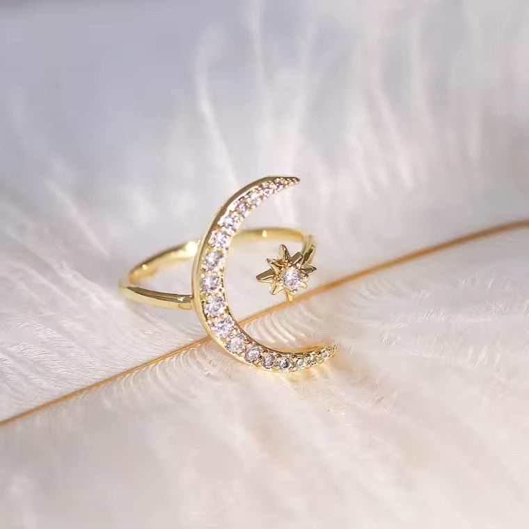Premium Moonstar Ring