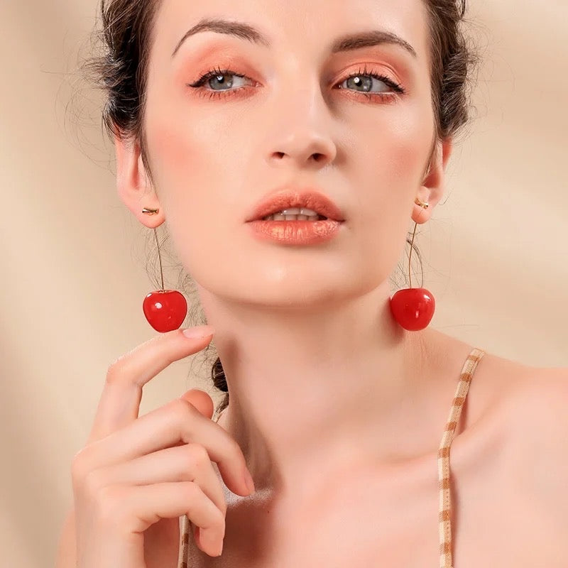 Cherry π Earrings