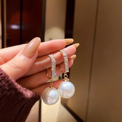 Bridal Simulated Pearl Earrings