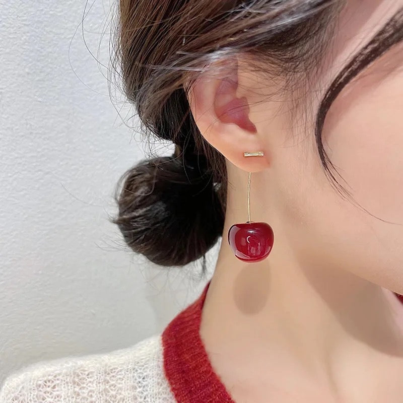 Cherry π Earrings