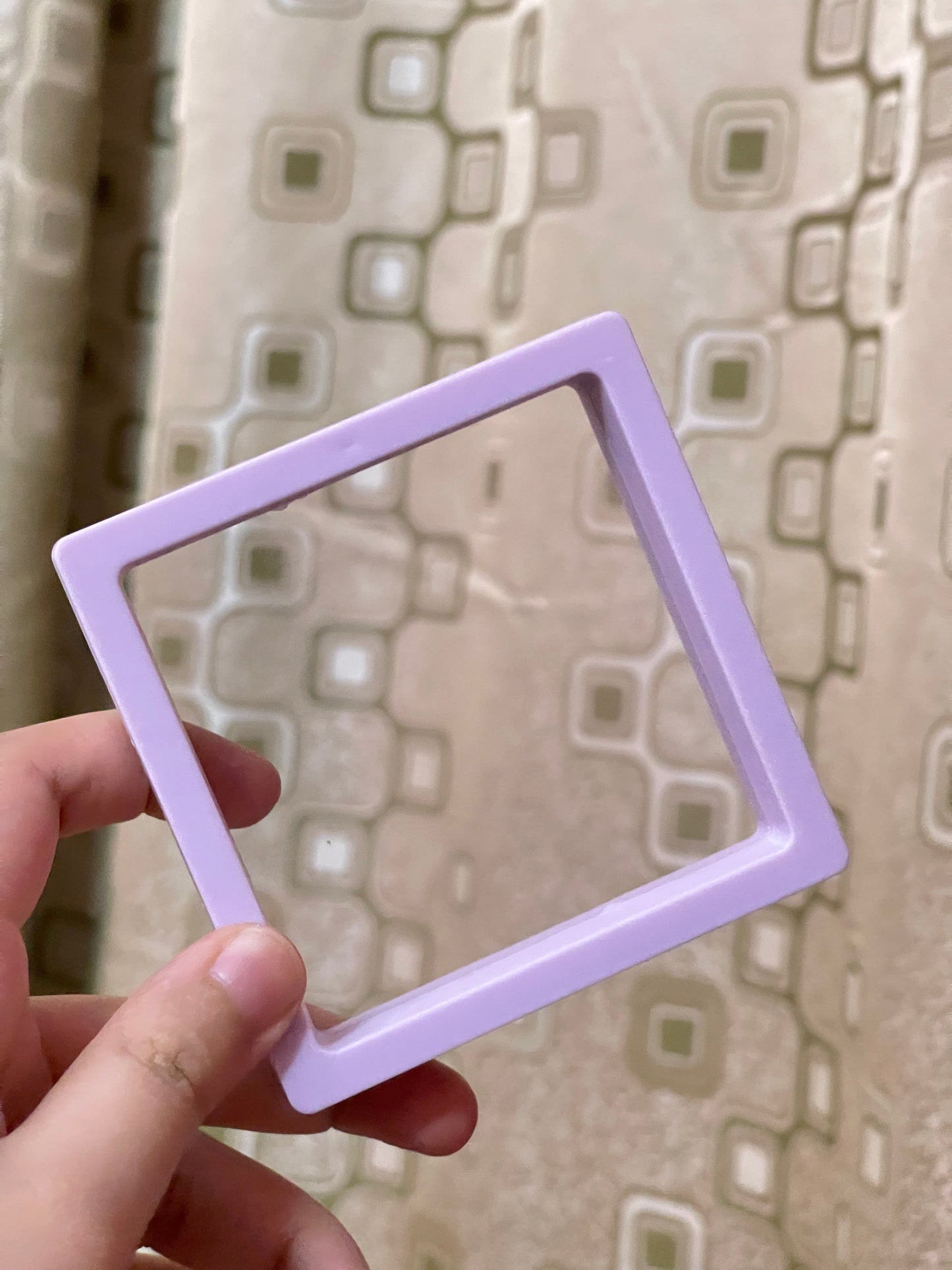 Transparent Rebound Jewelry Box - Purple (pack of 2)