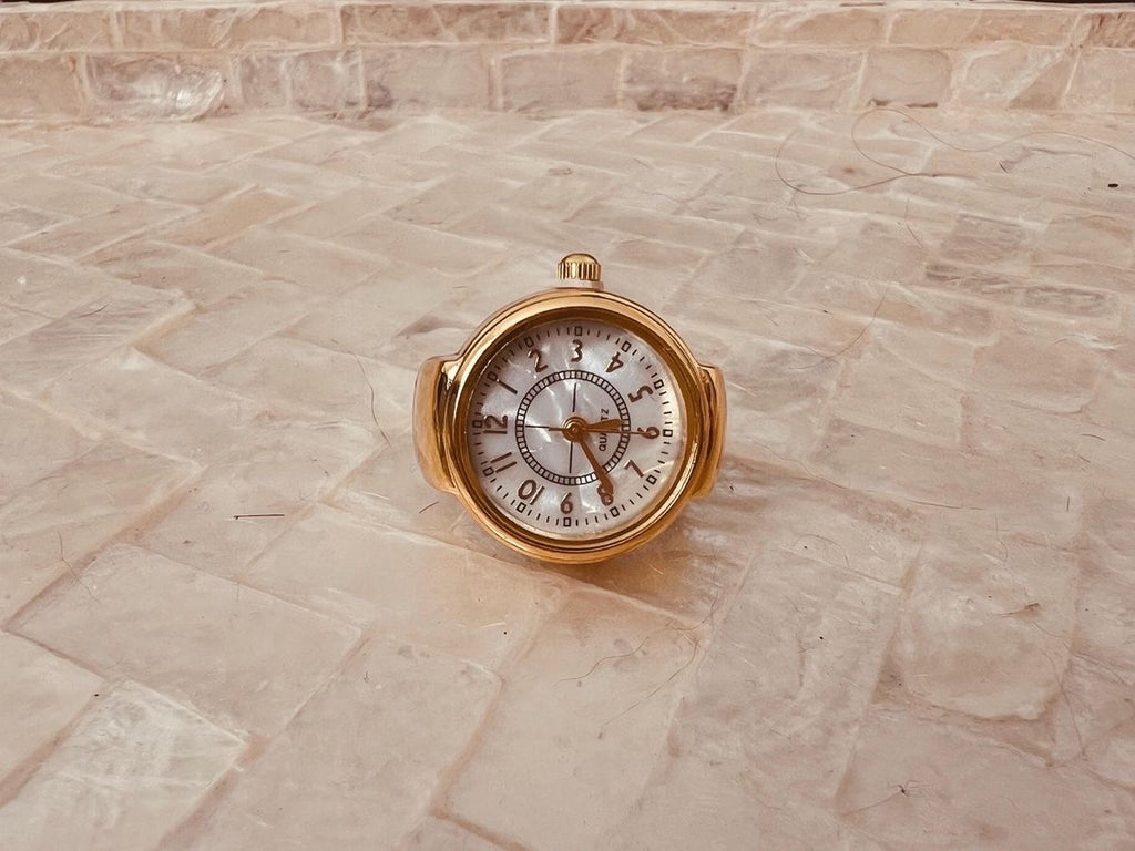 Real Time Premium Watch Ring - Limited Edition (Golden)