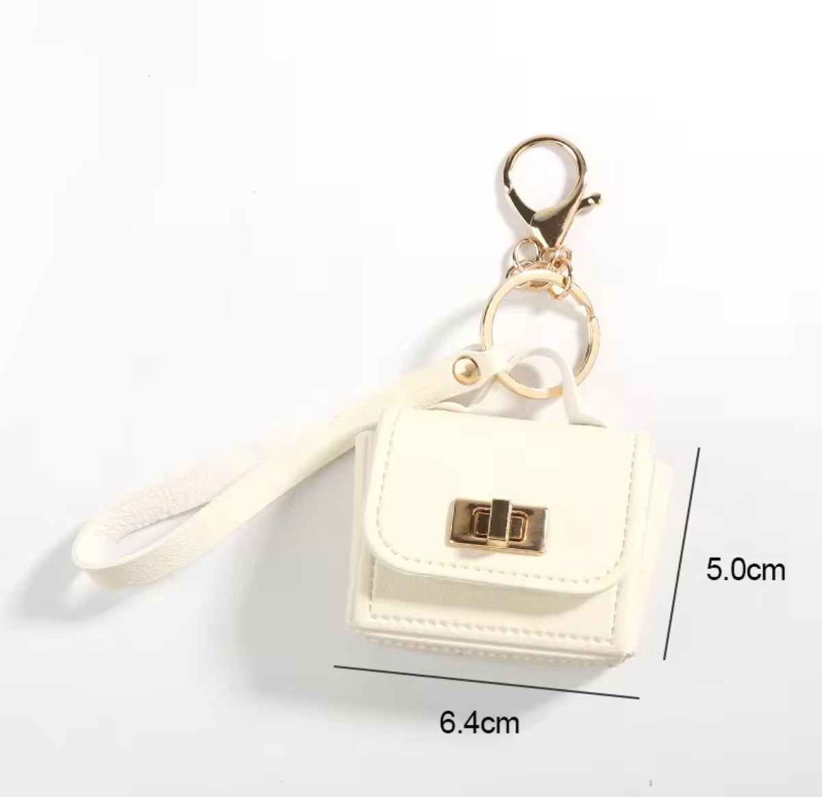Mini Bag Keychain Storage Small Purse - (color may vary as limited stock available)