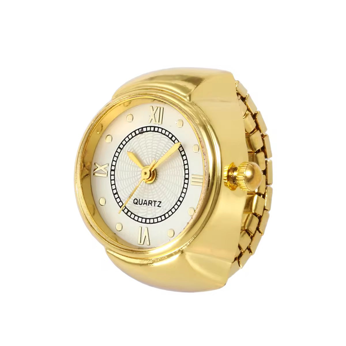 Real Time Premium Watch Ring - Limited Edition (Golden)