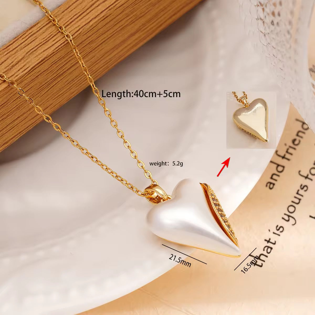 True Love Heart Pendant