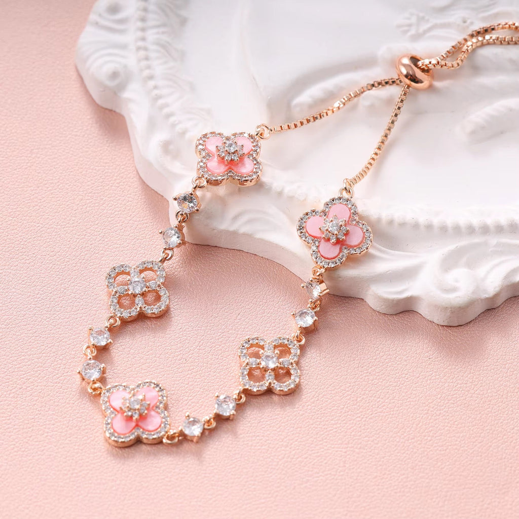 Rosé Bloom Bracelet