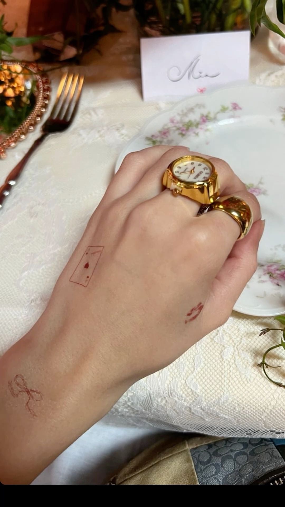 Real Time Premium Watch Ring - Limited Edition (Golden)
