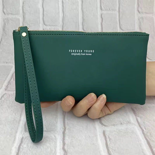 Carry Cue Premium Green Wallet