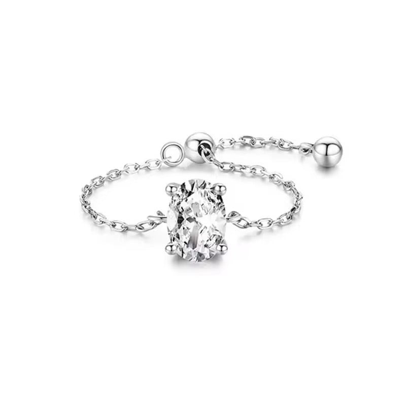 Disney Princess Golden Adjustable Chain Premium Ring