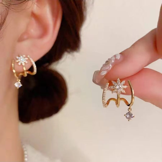 Shoppe Cue Celestial Wave Earrings