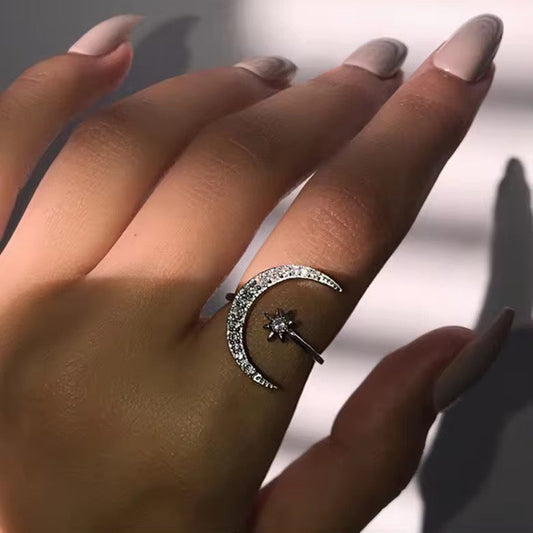 Premium Moonstar Ring