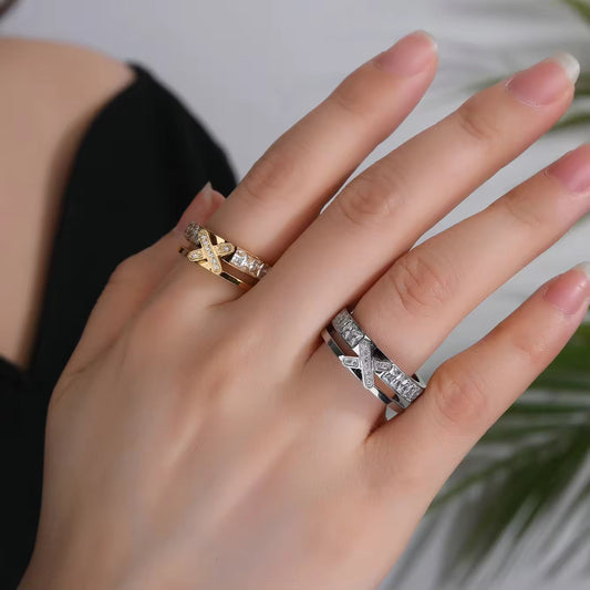 Silver Serenity Ring