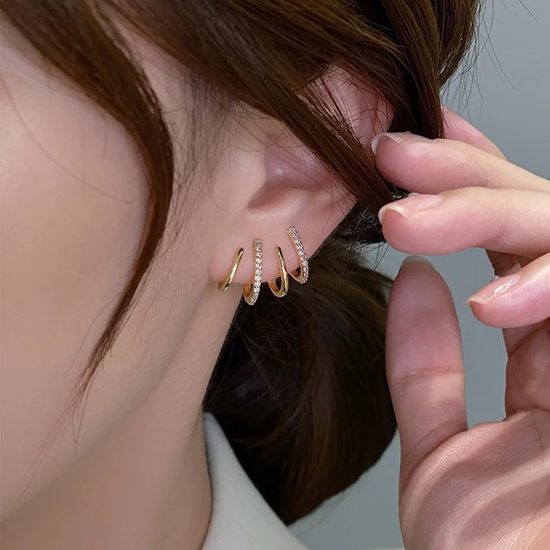 Statement Claw Earrings – 18K Gold Plated Copper