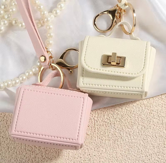 Mini Bag Keychain Storage Small Purse - (color may vary as limited stock available)