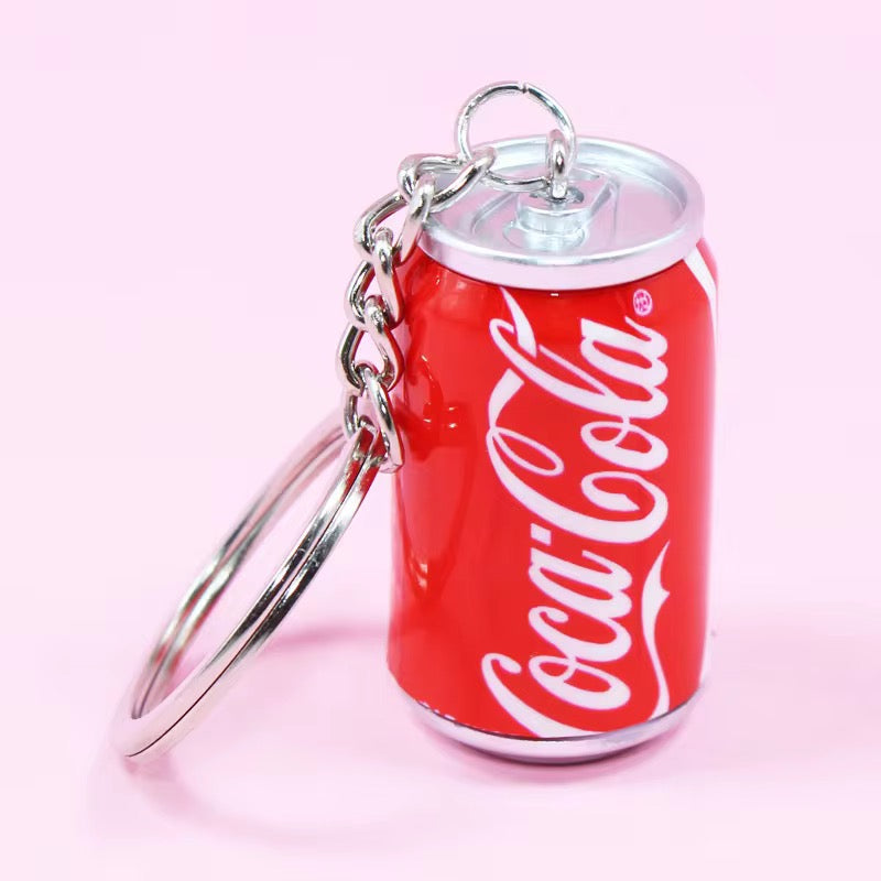 Coke Bag Charm Keyring