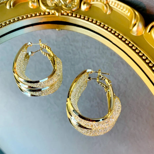 Premium Bling Hoops