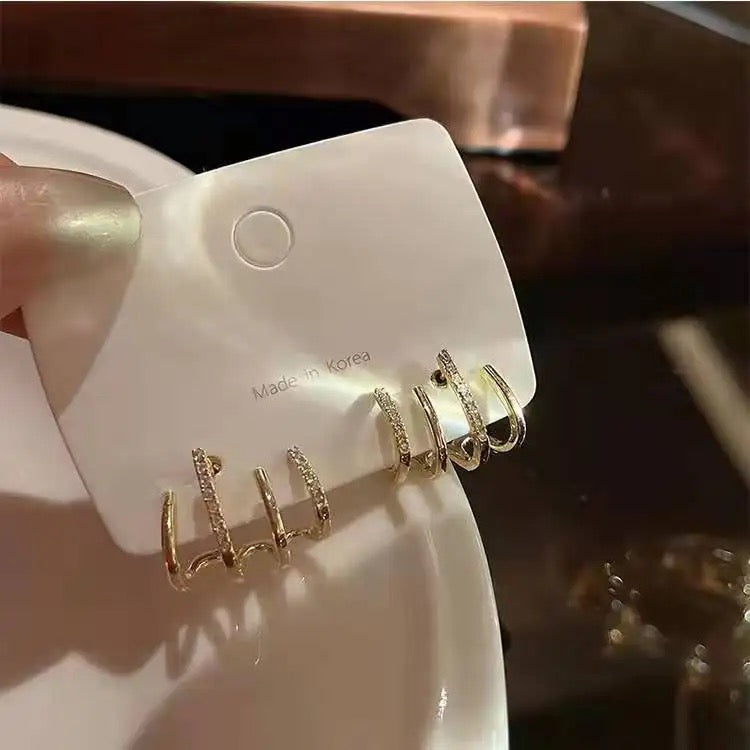 Statement Claw Earrings – 18K Gold Plated Copper