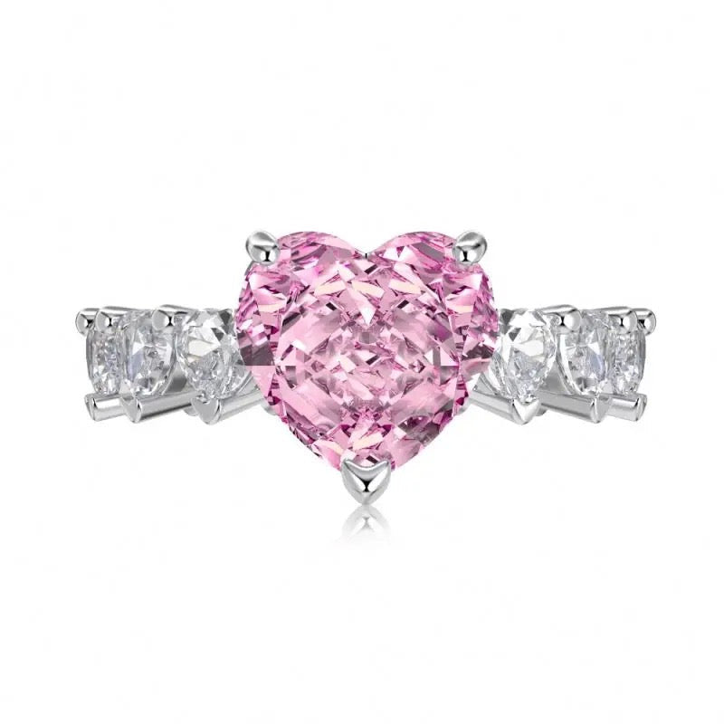 Rosé Luxe Fantasy Adjustable Zircon Ring - (Ring Box Included)