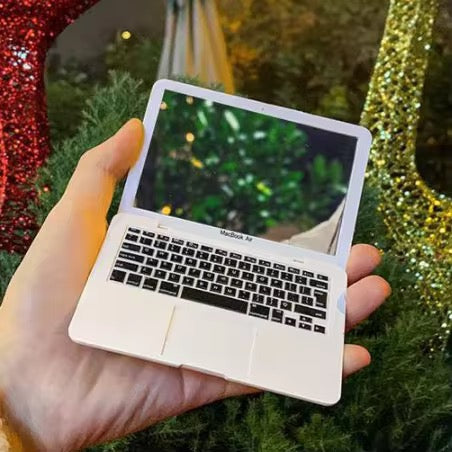 The Mini Compact Grey MacBook Mirror