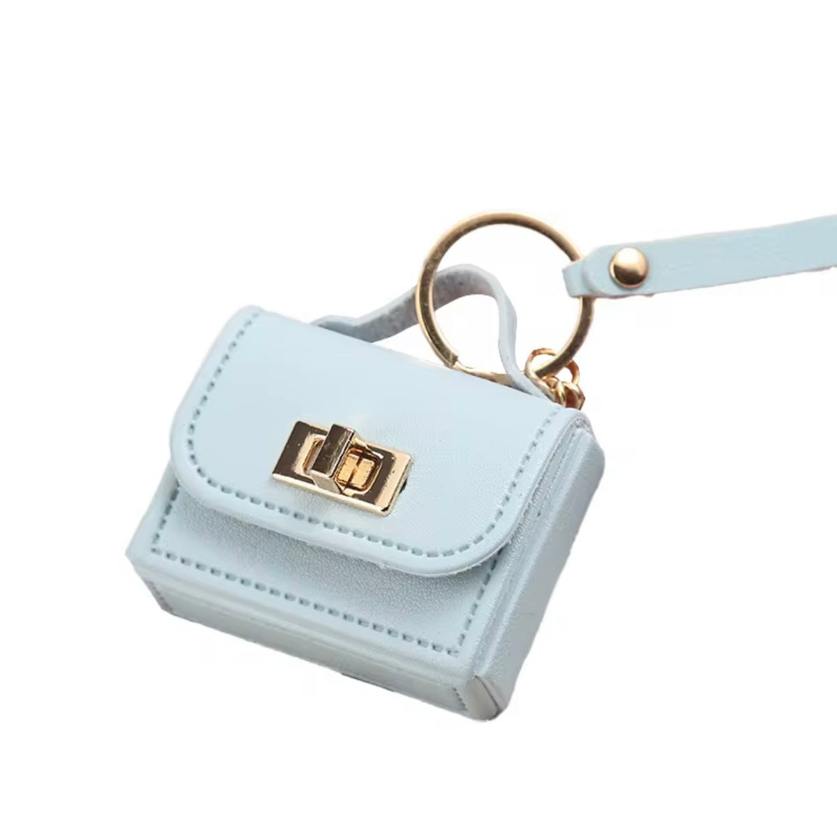 Mini Bag Keychain Storage Small Purse - (color may vary as limited stock available)