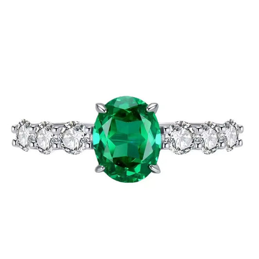 Emerald Victoria Ring