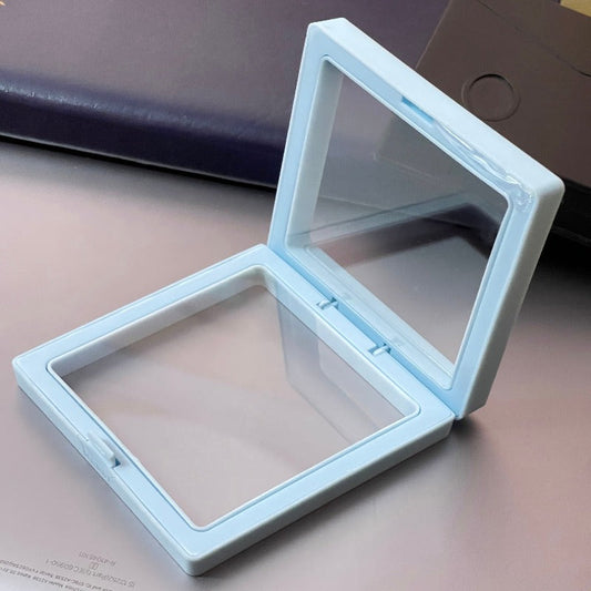 Transparent Rebound Jewelry Box - Sky Blue (pack of 2)