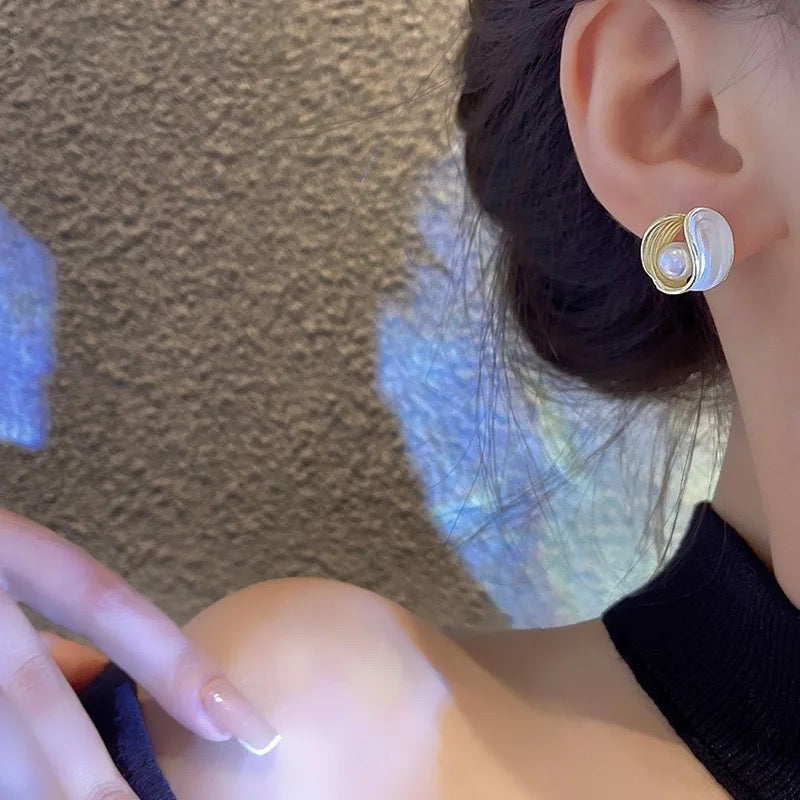 Mermaid Shell Earrings