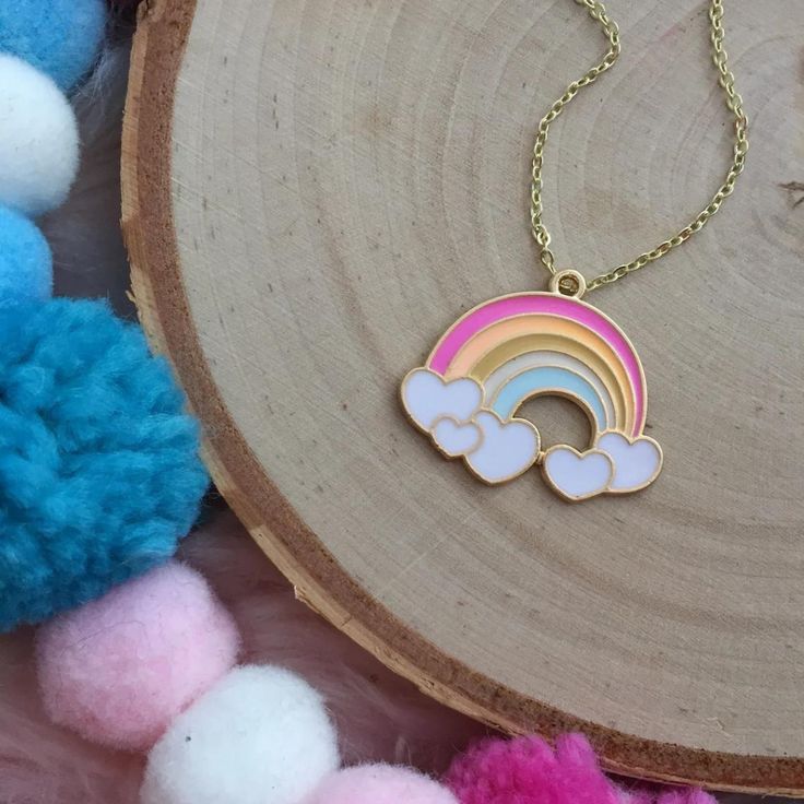 Rainbow Girl Charm Necklace