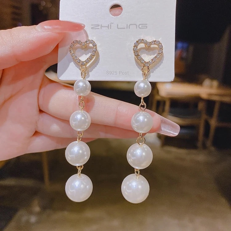 Simulated Pearl Studs