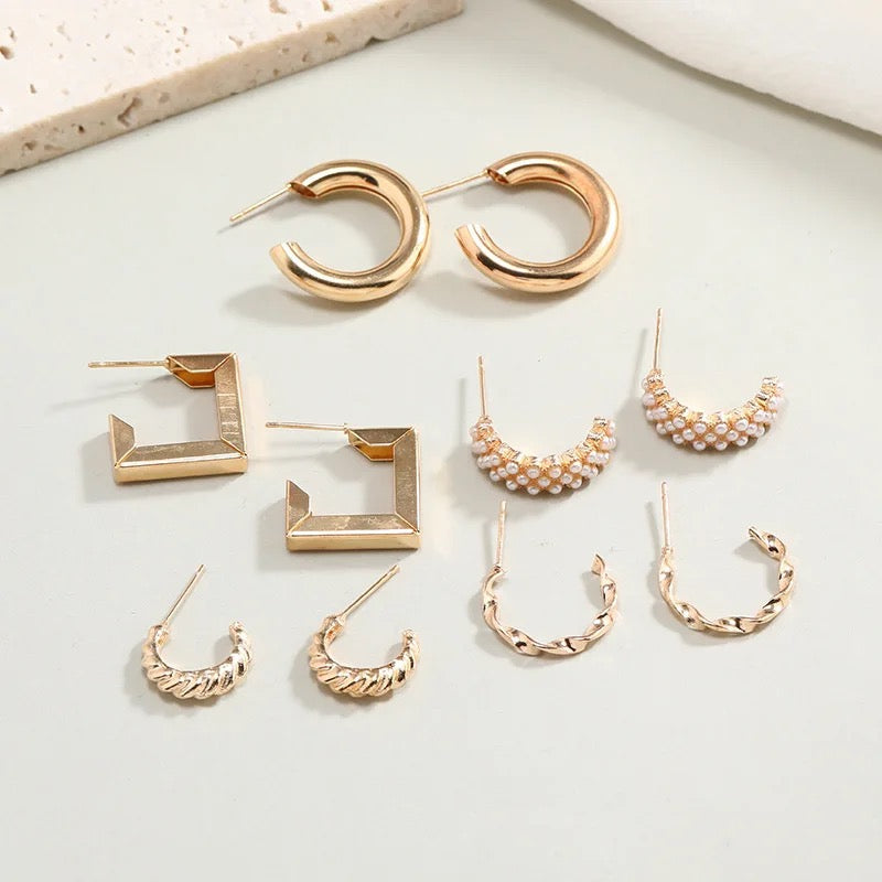 Card Earrings Type - 3