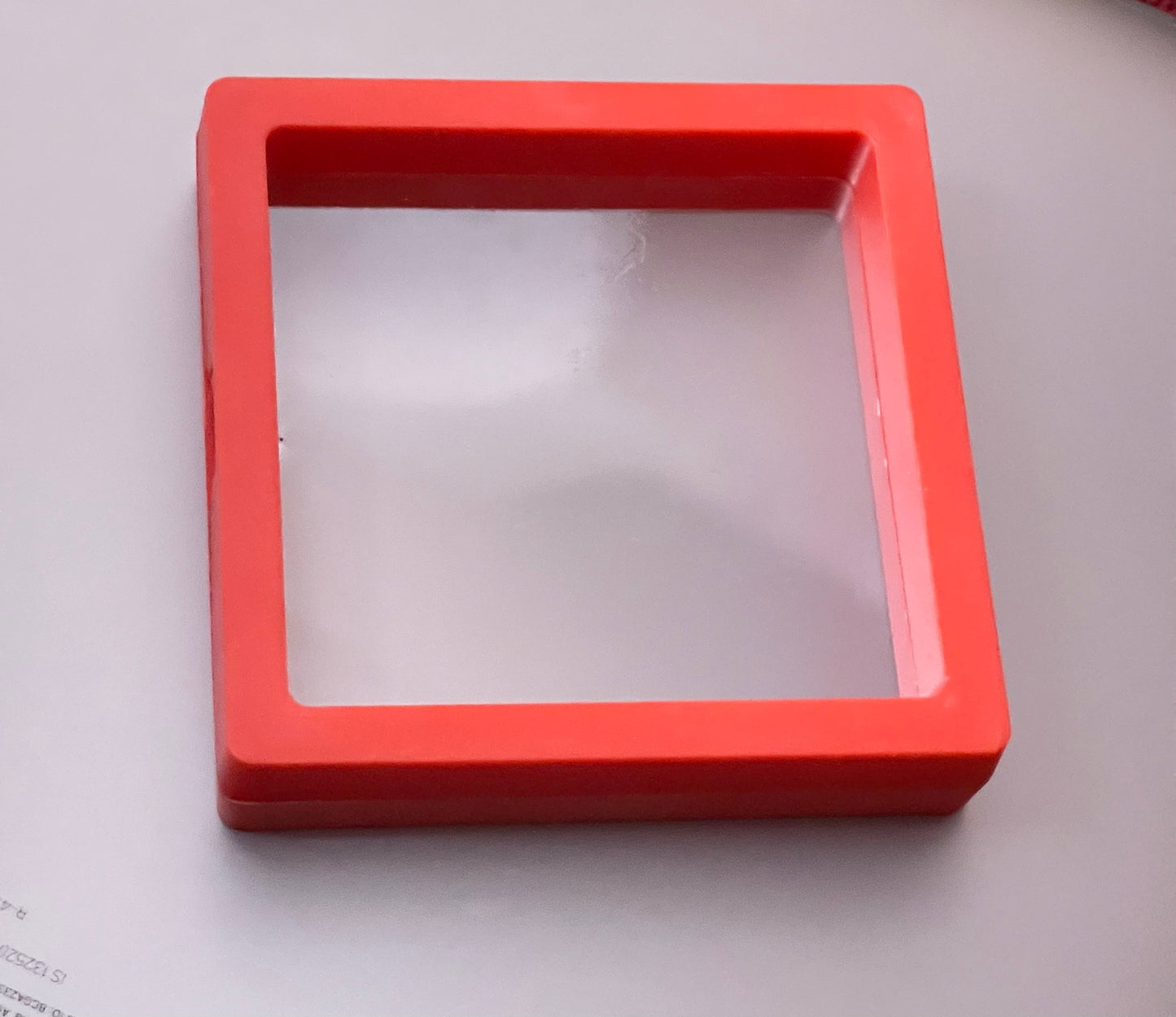 Transparent Rebound Jewellery Box - Red (pack of 2)