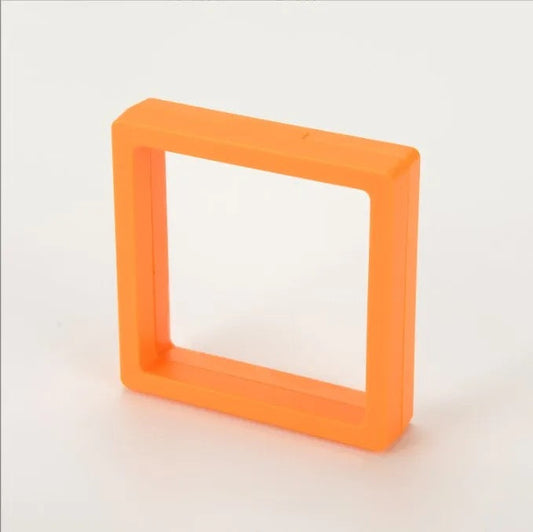 Transparent Rebound Jewelry Box - Orange (pack of 2)
