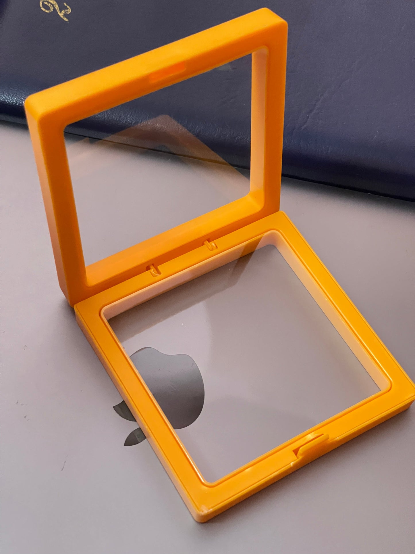 Transparent Rebound Jewelry Box - Orange (pack of 2)