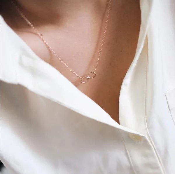 Infinity necklace-Golden